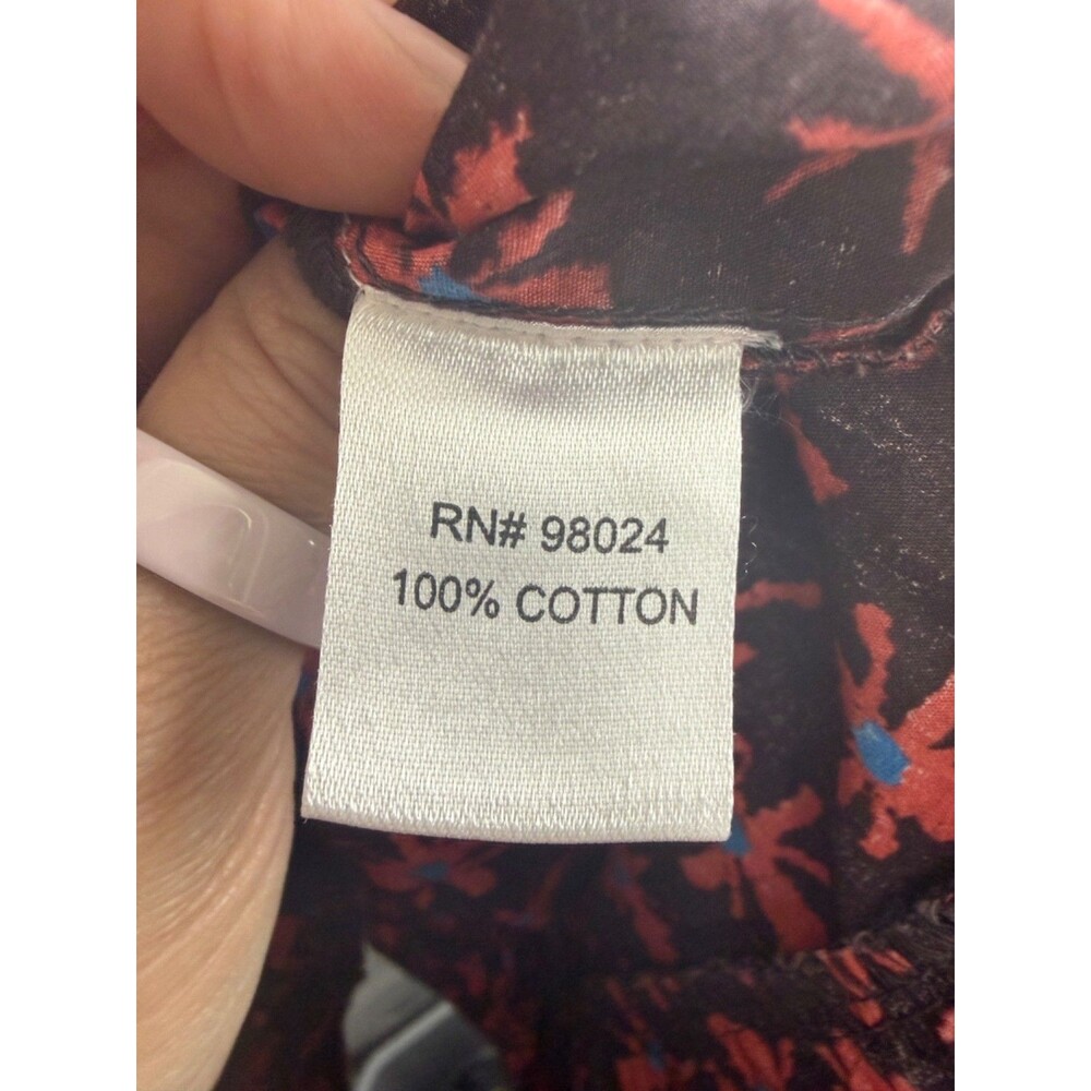anthropologie genevieve floral prairie maxi skirt petite lp boho cottagecore - Picture 3 of 4